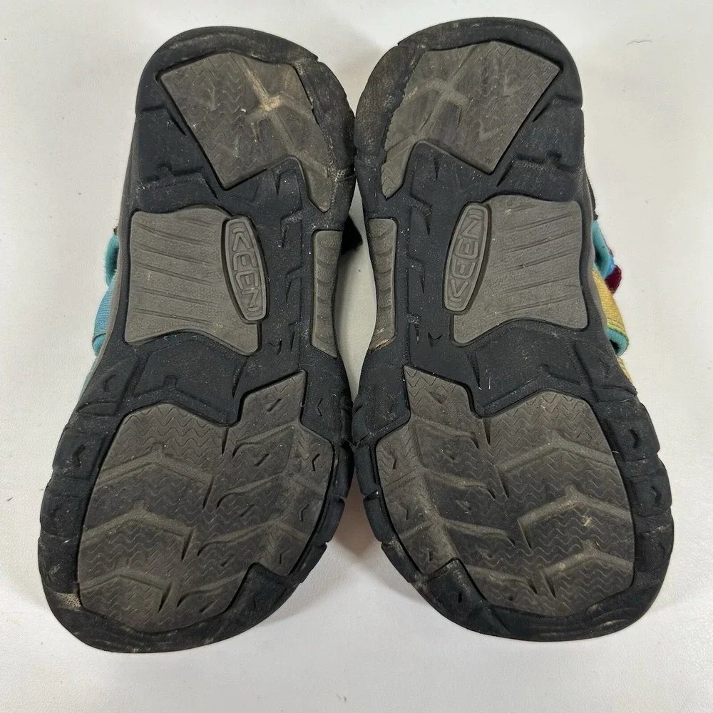 KEEN‎ Newport H2 Rainbow Tie Dye Sandal Big Kid Size 2 Water Hiking Sport Shoes